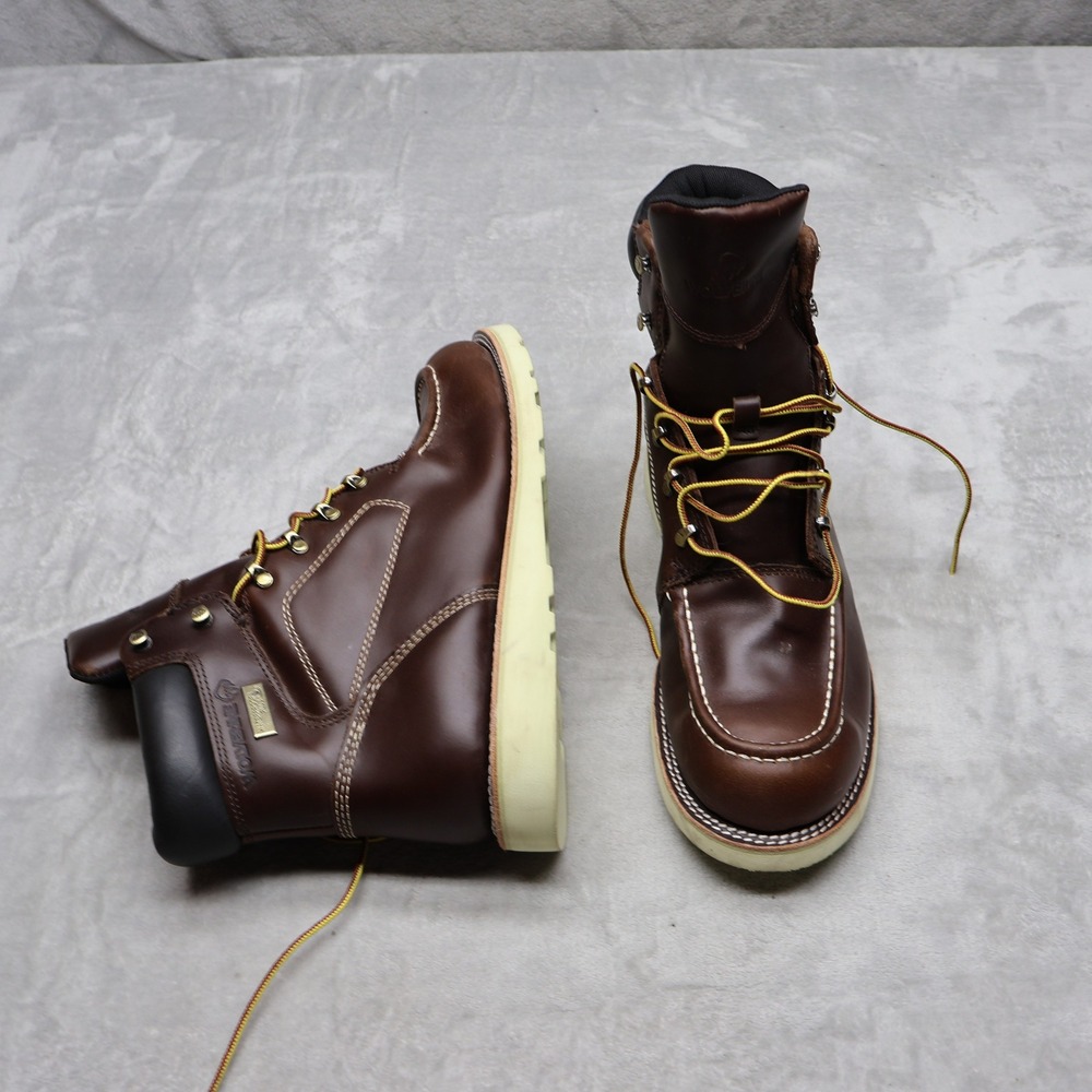 Wolverine Mens 13M Boots Brown Leather Waterproof Upland 6" Hunting W880292